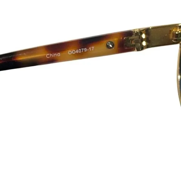 NEW Oakley feedback Polished Gold Tort POLARIZED Galaxy sunglasses - Picture 3 of 8